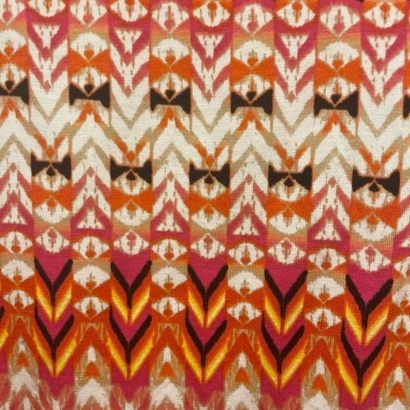 Rafaella Womens Gold Sparkle Multicolored Short Sleeve Top Size SP - Picture 5 of 7